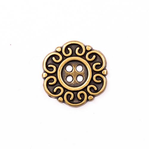 Botão Casear em Zamac - 2071